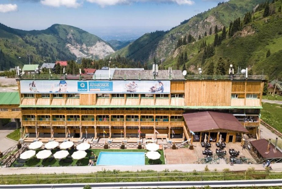 Shymbulak Ski Resort, Almaty Region, Kazakhstan